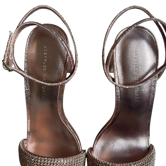 LOEFFLER RANDALL - NIB Shay High Heel Ankle Wrap Sandal Sz 8 - Picture 4 of 13